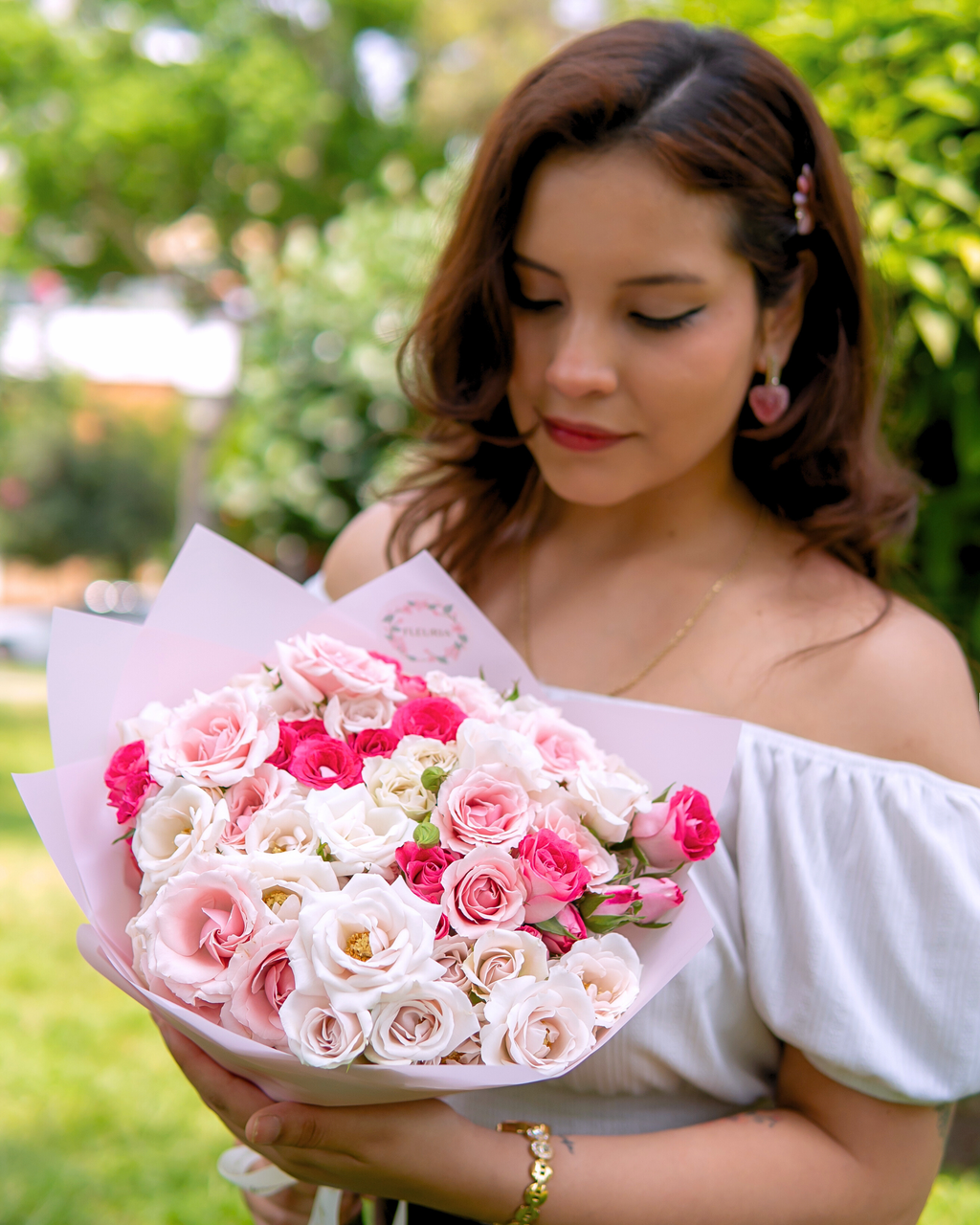 RAMO DAMA ROSA
